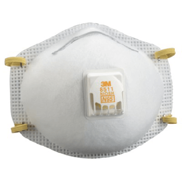 3M-8511 dust mask